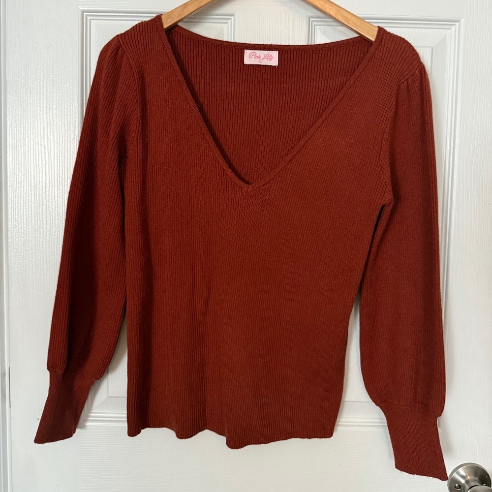 Ribbed sweater